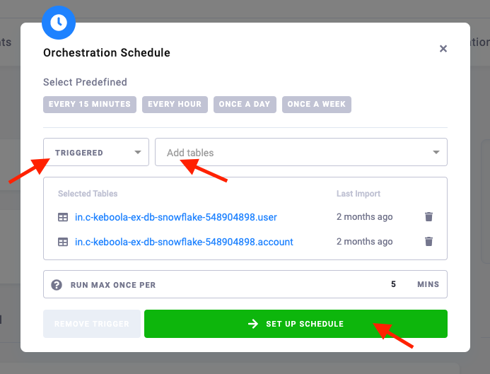 Screenshot - Event Trigger