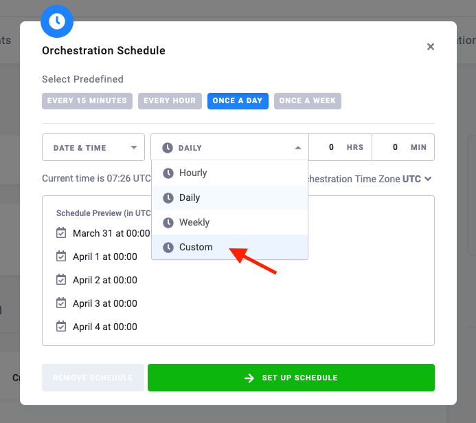 Screenshot - Event Trigger