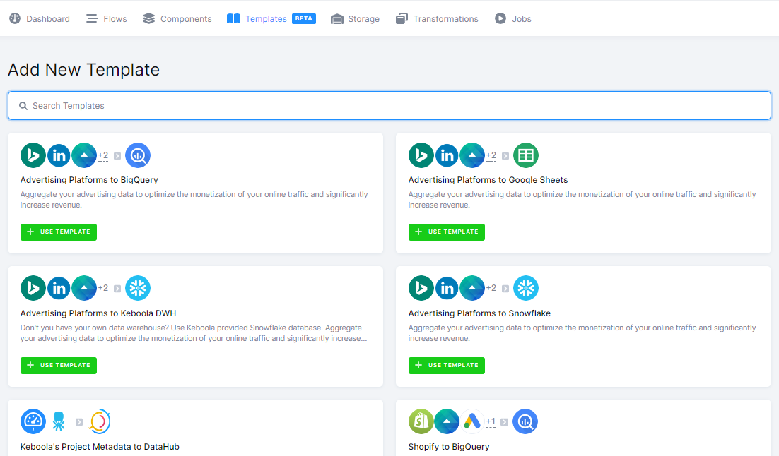 Screenshot - Data Templates Intro