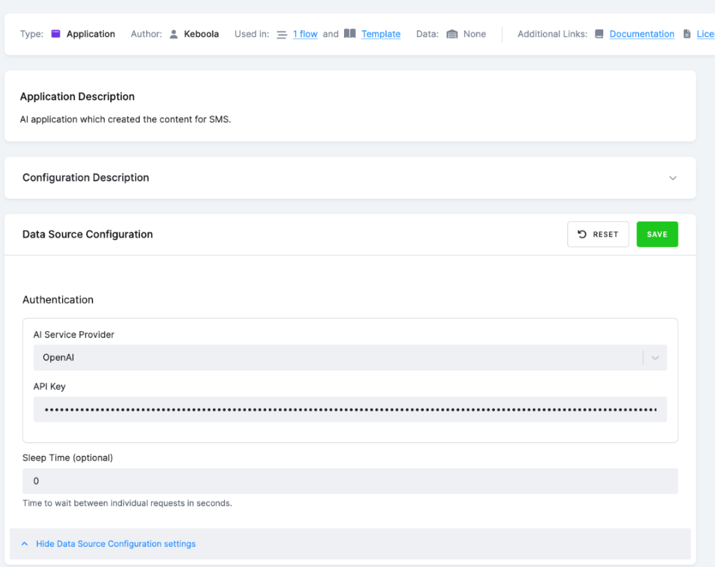 Authorizing Application