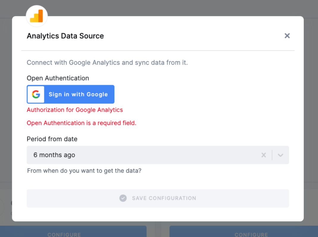Authorize Data Source