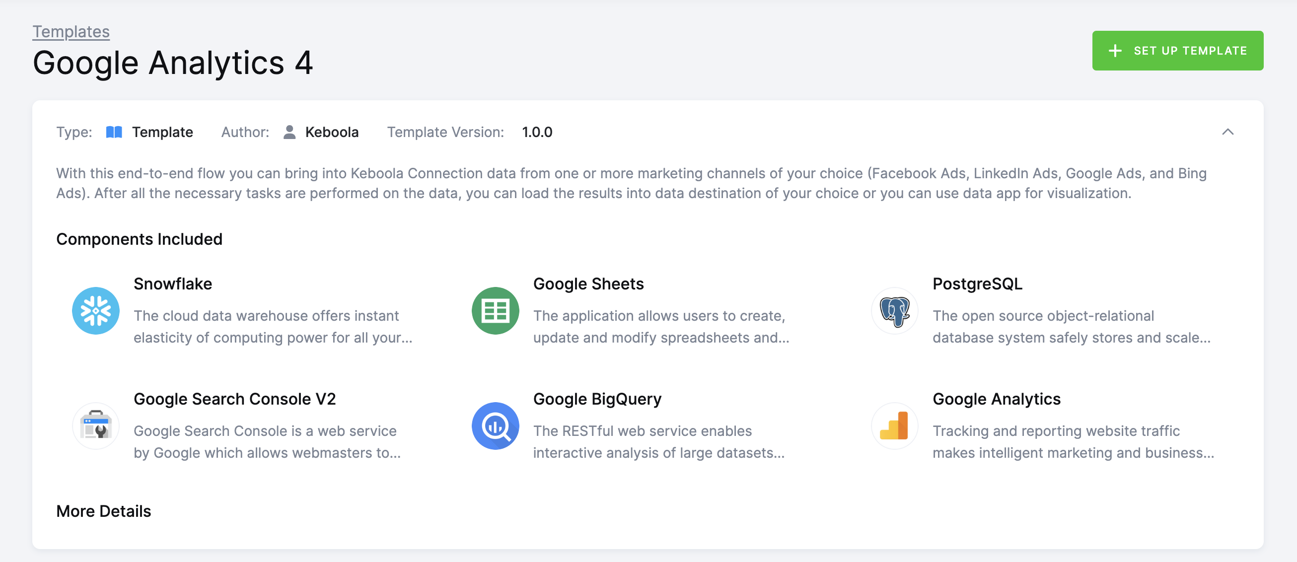 Google Analytic 4 - Set Up Template