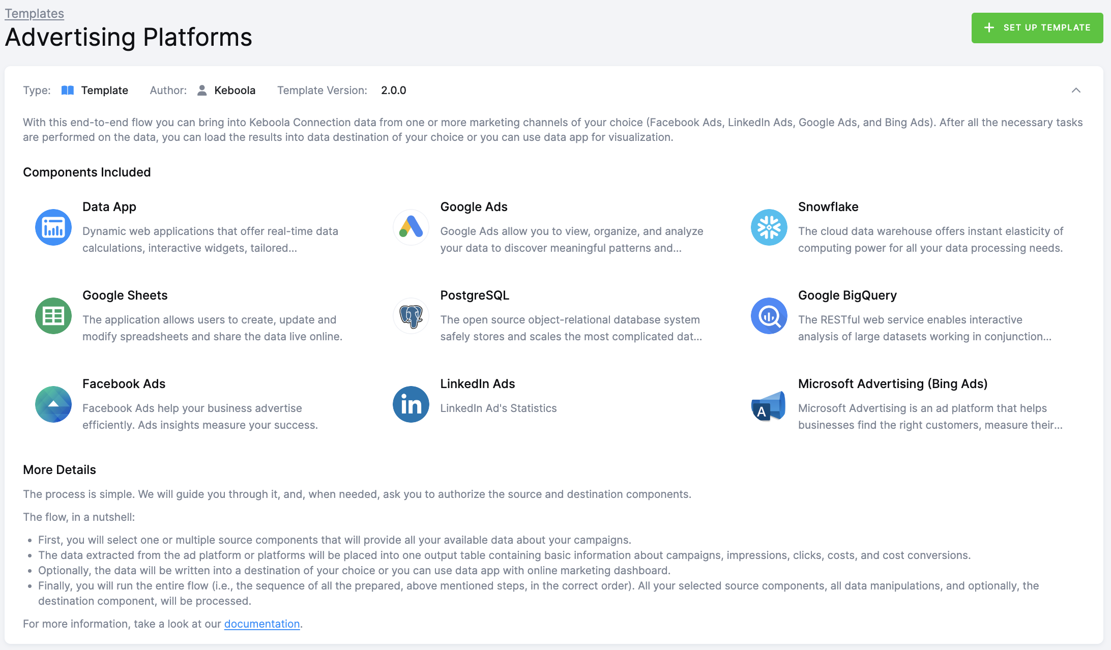 Ads Platforms - Set Up Template