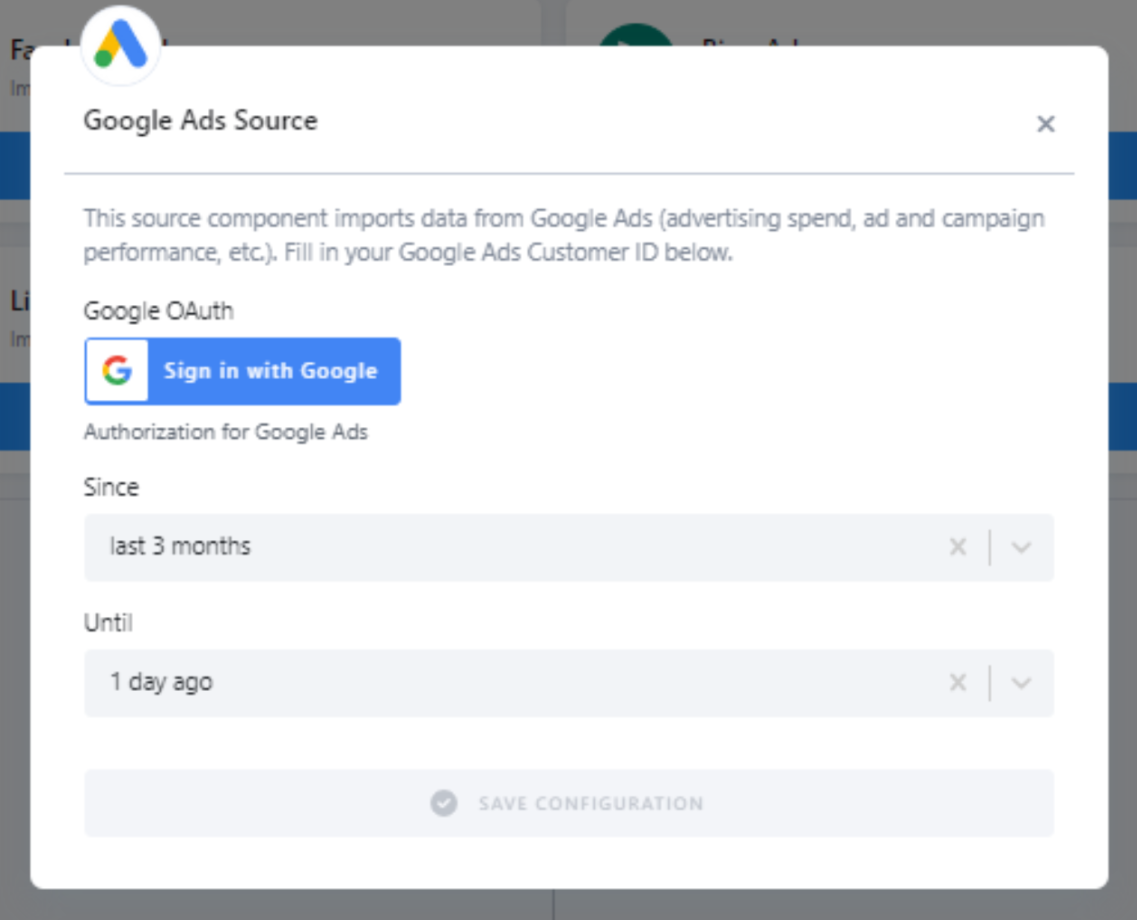 Google Ads Data Source