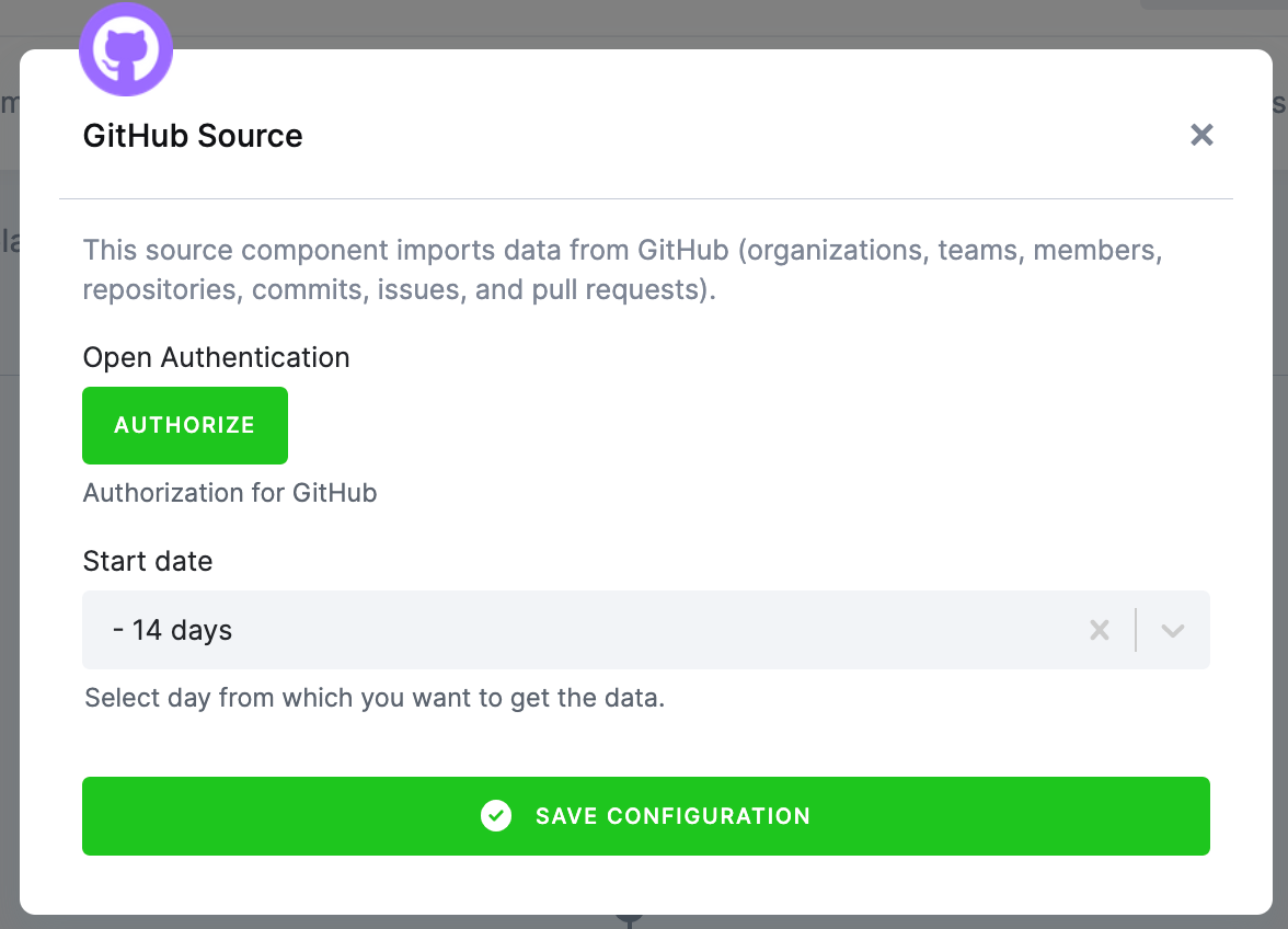 GitHub Data Source